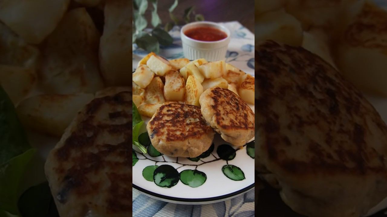 ОЧЕНЬ ВКУСНЫЕ и простые куриные котлетки на обед #рецепт #рецепты #лайфхак #еда #ппзавтрак #вкусно