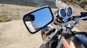 HONDA SB400SF 1995. Осмотр, тестдрайв, продажа Владивосток.