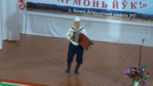 Марийские наигрыши. Радует Олег Иванович Шаймарданов. Видео Хайбуллина Василия