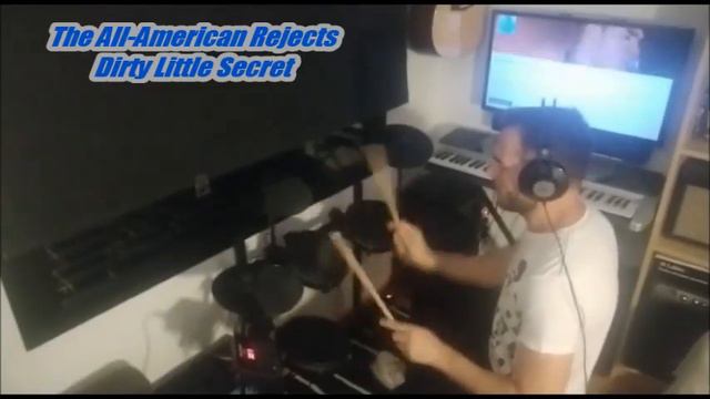 "Dirty Little Secret" - The All-American Rejects (Drum Cover - Alesis Turbo Mesh Kit) смотреть онлайн