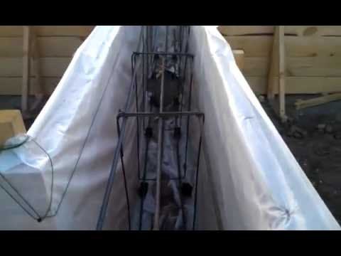 Армирование фундамента смотреть онлайн