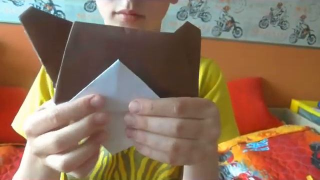 Как сделать медведя из бумаги смотреть онлайн