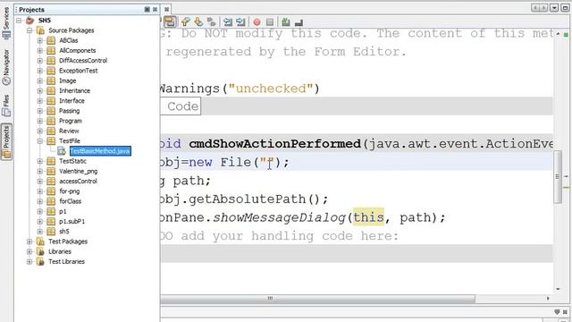 java Basic Mehtod of File смотреть онлайн