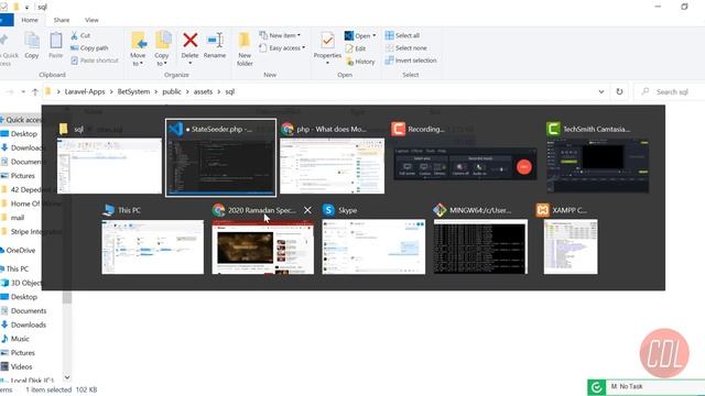 Import External Database File Using Seeder in Laravel App | Insert data from External File Laravel смотреть онлайн