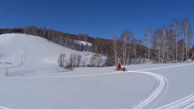 На снегоходе в предгорье Южного Урала 2 смотреть онлайн