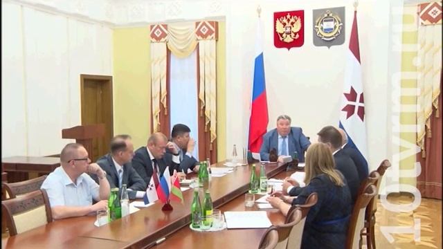 Встреча Главы Мордовии с руководителем отделения Посольства Республики Беларусь в РФ в Н.Новгороде смотреть онлайн