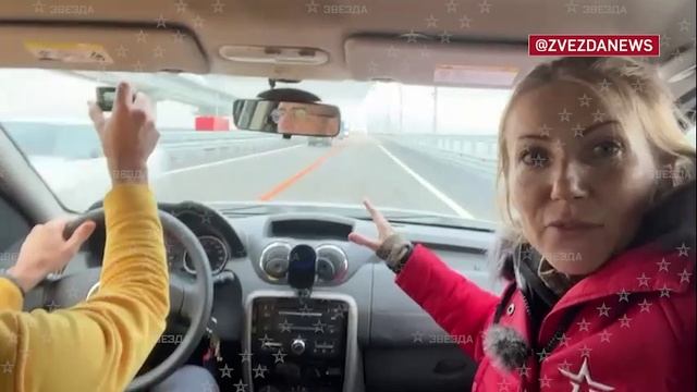 Как сейчас выглядит правая, отремонтированная сторона Крымского моста смотреть онлайн