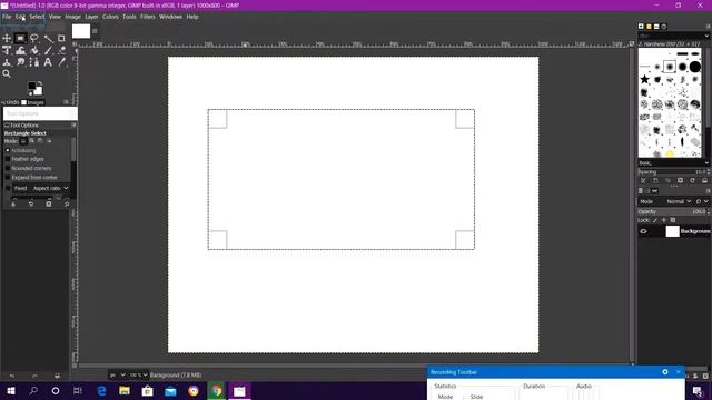 رسم الاشكال بواسطة برنامج Gimp смотреть онлайн