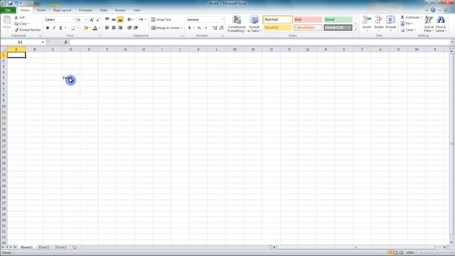 1.8 The Status Bar - MS Excel (Urdu) - MS Office 2010 Tutorials смотреть онлайн
