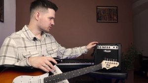 Обзор электро-гитары LEX Stratocaster Sunberst | произведено в РФ