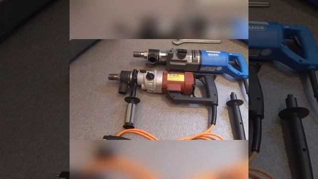 ?Двигатели алмазного бурения Weka dks15sp-l и Baier bdb829. Сравнительный обзор-отзыв смотреть онлайн