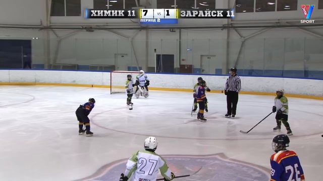 Открытое первенство Московской Области 2022-2023. Химик 2011-ХК Зарайск 2011 смотреть онлайн