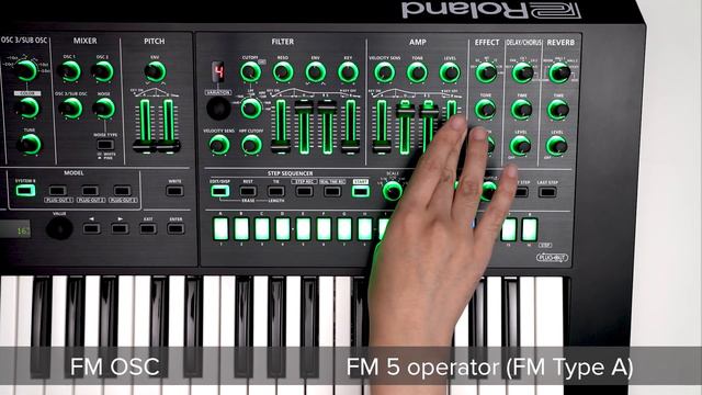 Roland SYSTEM-8 v.1.20 - FM OSC смотреть онлайн