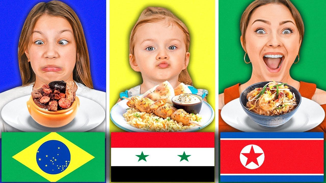 Амелия Выбирает Нам Еду из Разных стран мира / Вики Шоу смотреть онлайн