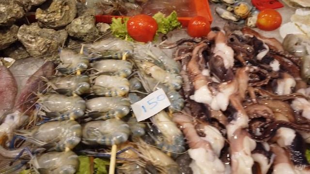Что поесть в Тайланде/ рыбный рынок на Пхукете/ уличная еда ??? смотреть онлайн