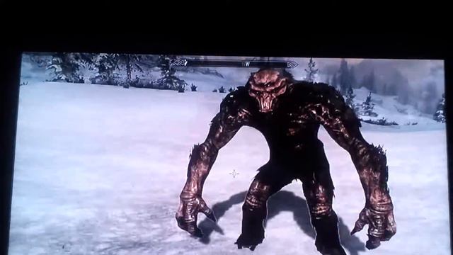 Skyrim Friendly Troll смотреть онлайн