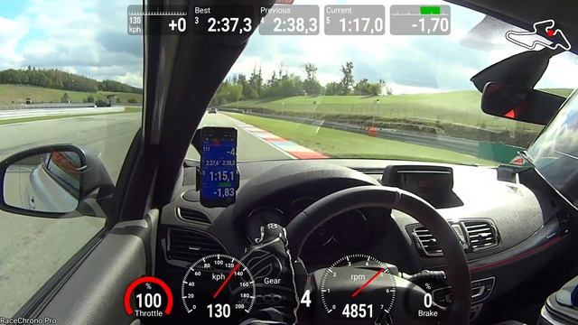 Automotodrom Brno Circuit - 2019-10-06 - Renault Megane 3 RS 265 Cup - 2:34:48 смотреть онлайн