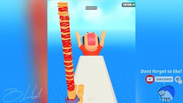 Pancake Run - All Levels Gameplay Android,ios game Mobile Game Max Level New Update (Levels 27-28)