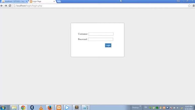 Log In System Using HTML : CSS PHP with MYSQL Data Base System. смотреть онлайн