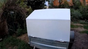 Крышка для прицепа своими руками. Прицеп для рыбалки.
