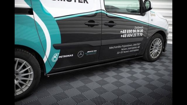 Maxton Design Mercedes Citan Splitter Front Spoiler Voorspoiler Sideskirt смотреть онлайн