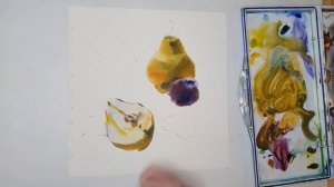 Урок от Татьяны Анисимовой «Натюрморт с грушами»