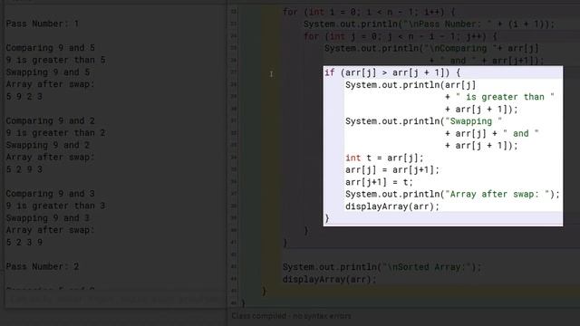 Bubble Sort in Java BlueJ Explained | ICSE Computer Applications Class 10 смотреть онлайн