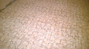 пол из обоев под лаком ПФ 231