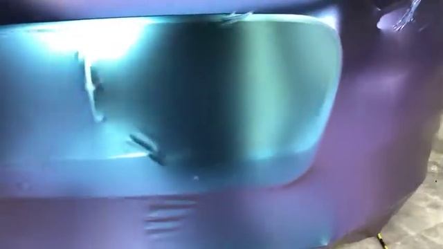 CARLIKE CL-CE-02 Matte Chameleon Light Blue to Purple car wrap vinyl смотреть онлайн