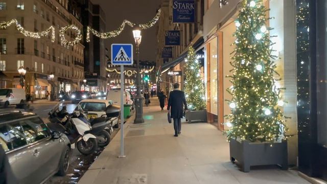 【4K/HDR】Christmas in Paris : Place Vendôme and Boulevard Haussmann ? смотреть онлайн