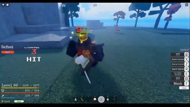 HOW TO DEFEAT GORILLA KING LVL 80+ *SUPER EASY* |Grand Piece Online смотреть онлайн