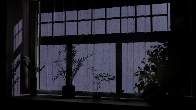 Rainy Night Ambience With Soothing Window Rain Sounds | Rain Sounds | Relaxing Rain | 8 Hours