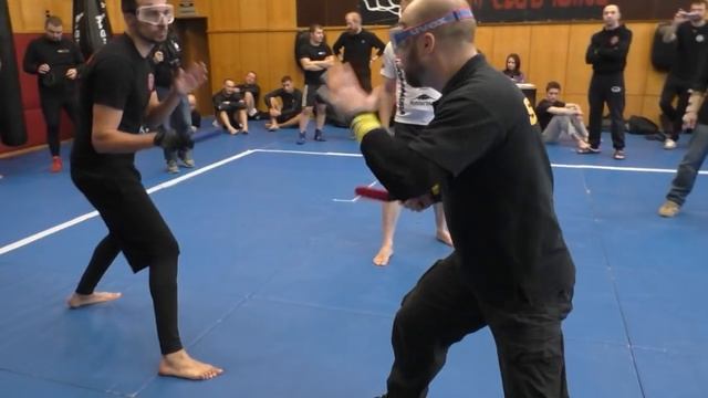 Ножевой бой S.P.A.S., бои Воюшина К.В. на 