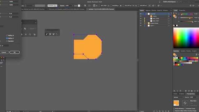 Adobe Illustrator 27.1/ Anchor points become curvy смотреть онлайн
