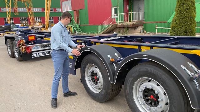 РАЗДЕЛЯЕМЫЙ / Полуприцеп контейнеровоз PK-18N-PK-24P / Обзор смотреть онлайн