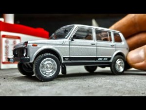 Модель НИВА ВАЗ ПЯТИДВЕРКА ВАЗ 2131! Автолегенды новая эпоха №6 распаковка и обзор. Про машинки.