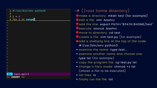 How to run a Python program without calling interpreter and typing a file extension on Linux Ubuntu смотреть онлайн