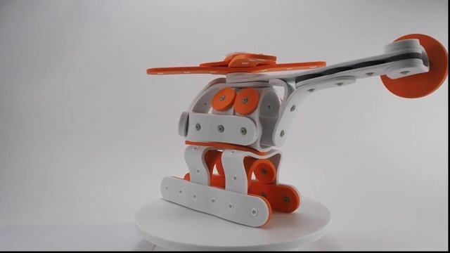 ВЕРТОЛЕТ - 3D мягкий детский конструктор DINNO KIDS смотреть онлайн