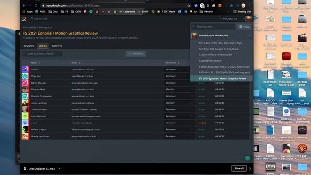 SyncSketch Uploading/Managing смотреть онлайн