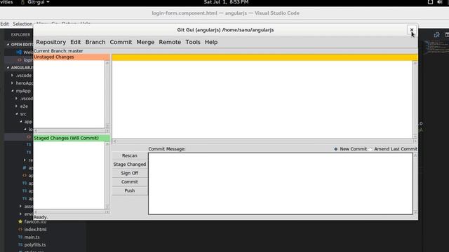 Git Gui for Ubuntu смотреть онлайн