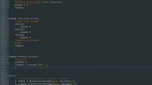 Анимация в РенПай - Уроки RenPy #32 | Космо