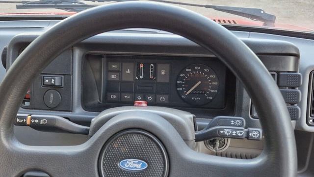 1985 Ford Fiesta MK2 1 0 Dash Edition