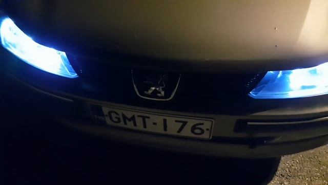 Peugeot 406 - Линзы в фары смотреть онлайн