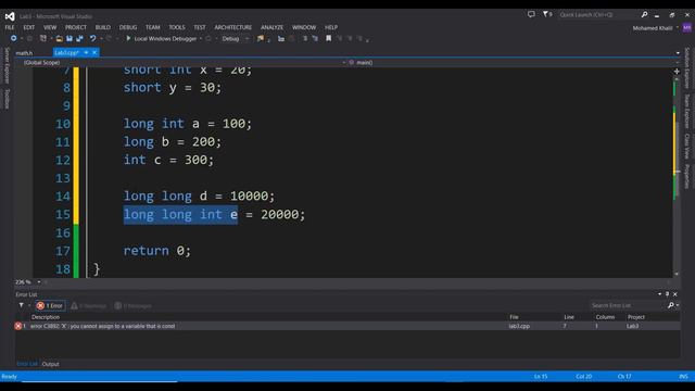 Lecture 4_DataTypes смотреть онлайн