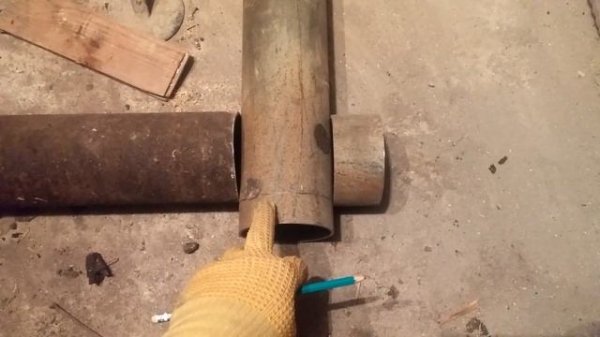 Обратная тяга | Переделка дымохода | Дымоход из 100 трубы | Делаем отверстие для прочистки