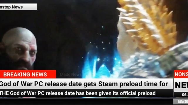 God of War PC release date gets Steam preload time for this week смотреть онлайн