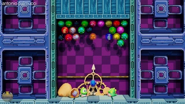Pacman and Mario into the Puzzle Bobble world смотреть онлайн
