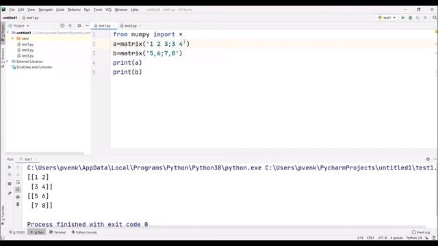 69-How to create a matrix in Python смотреть онлайн