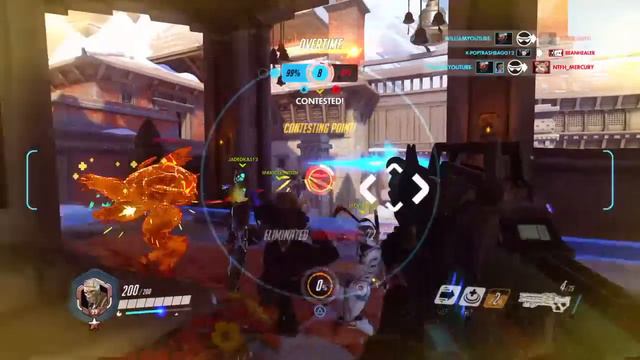 Overwatch Playing w/ Friends "im super tired" (10 LIKES GOAL) 1.5K Subs Giveaway смотреть онлайн