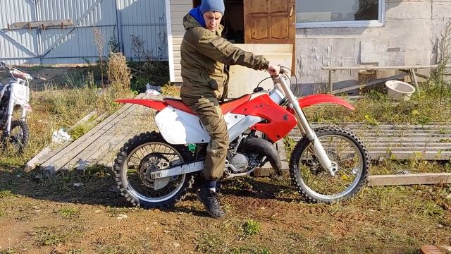 Первый запуск после замены поршня cr125 смотреть онлайн